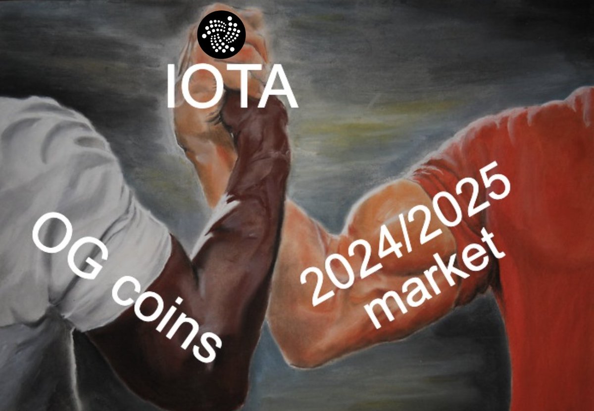 Over the past week so many whales and OG crypto investors have reached out  to me again to talk about $IOTA 🔥 All of them were amazed when they got an  update.