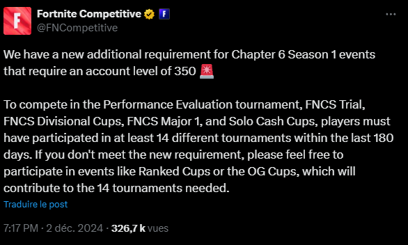 Senox (@senoxfnb) on Twitter photo 🚨PETITION TO REMOVE THIS SHITTY RULE 🤬
Fortnite have destroyed all the competitions of small players or returnees who wanted to play their cups chill
<a href="/FortniteFR/">Fortnite 🇫🇷 officiel</a> <a href="/FNCompetitive/">Fortnite Competitive</a>
Bookmark all please 🚨PETITION TO REMOVE THIS SHITTY RULE 🤬
Fortnite have destroyed all the competitions of small players or returnees who wanted to play their cups chill
<a href="/FortniteFR/">Fortnite 🇫🇷 officiel</a> <a href="/FNCompetitive/">Fortnite Competitive</a>
Bookmark all please