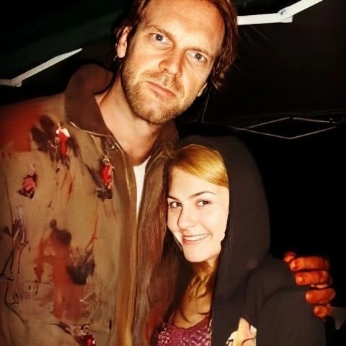 TYLER_MANE's tweet image. Throwing it back to a little sibling love with @undertheseascout this Monday. Can't you see the resemblance? 🔪🎬 #MichaelMyersMonday #MMM