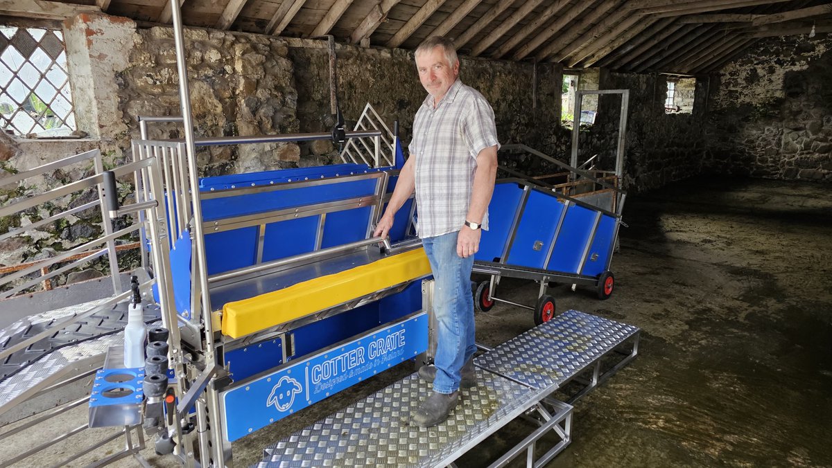 Each day this week, we'll showcase a new farmer who has recently joined the Cotter Crate clan. 

Monday - best of luck to Norman Houston based in Ballymena, Co. Antrim. Norman has gone with a left handed unit to suit his set up best. NI has been a lively region for Cotter Crates!