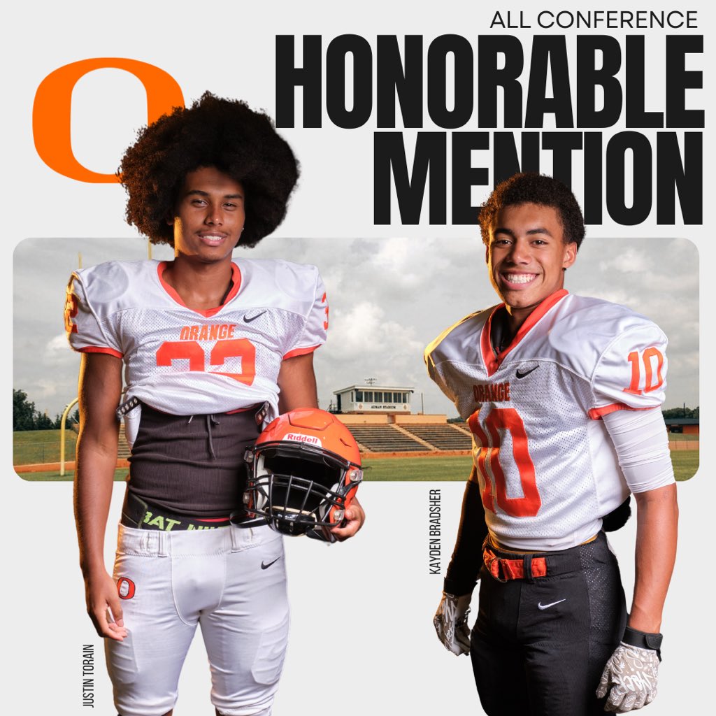 Orange High Football tweet media