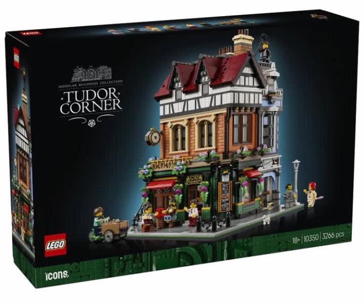 BlogsBrick's tweet image. Lego Icons Tudor Corner
Modular building image

3266 Pieces / $229.99 / 1st Jan 2025

#Lego #Legonews #Legoleaks #Legoicons