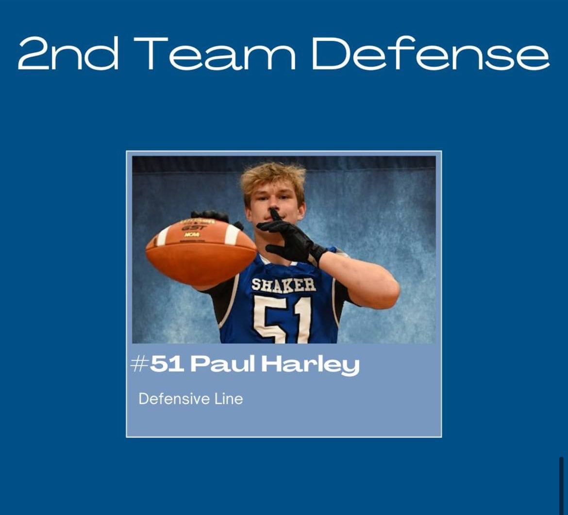shakerfootball's tweet image. Congrats to our defensive all-stars!