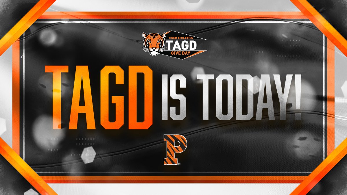 Today is Tiger Athletics Give Day!

We always appreciate the tremendous support from our Princeton family as we strive to create more Golden Moments moving forward!

🔗: tagd.princeton.edu