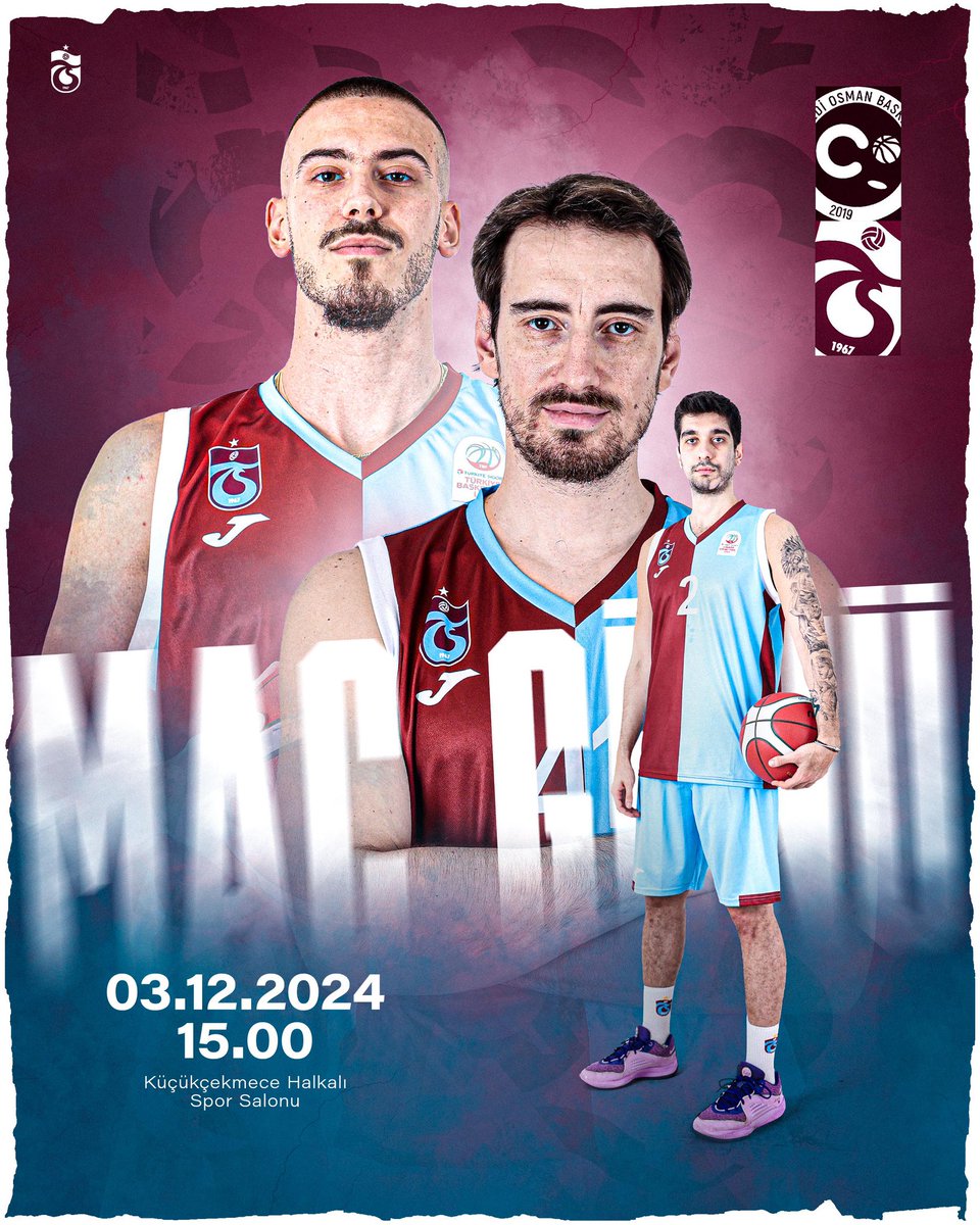 🔥 Bugün ❤💙
🏀 TBL 14. Hafta
🆚 Pizzabulls Co Basket 
⏰ 15.00
📺 TBF YouTube 
📍 Küçükçekmece Halkalı Spor Salonu