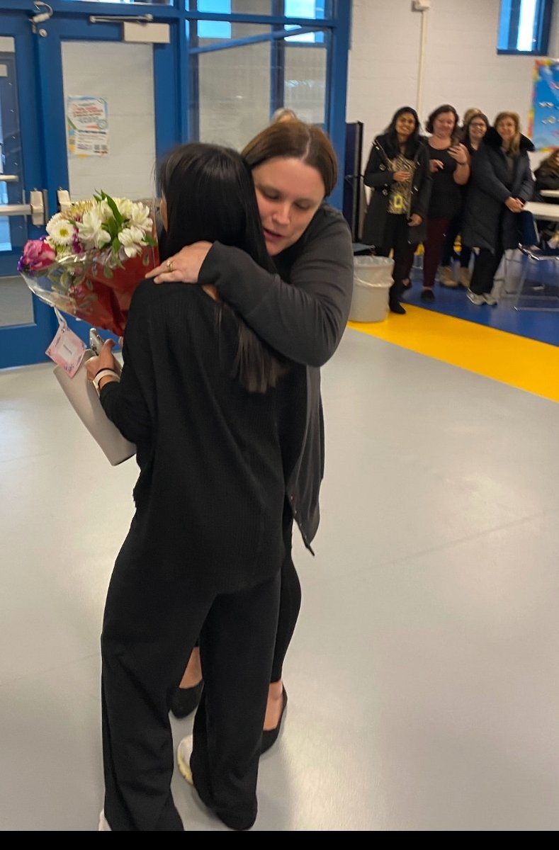 NBTECC's tweet image. Congratulations @Mrs__Chen @ZainabRasani our NBTECC Educator of the Year and ESP of the Year. We are so fortunate to have them leading the way at our school. #NBTECCisRedHot #NBTPreschoolRocks #CelebrateSuccess #CongratulationsSheenaAndZainab