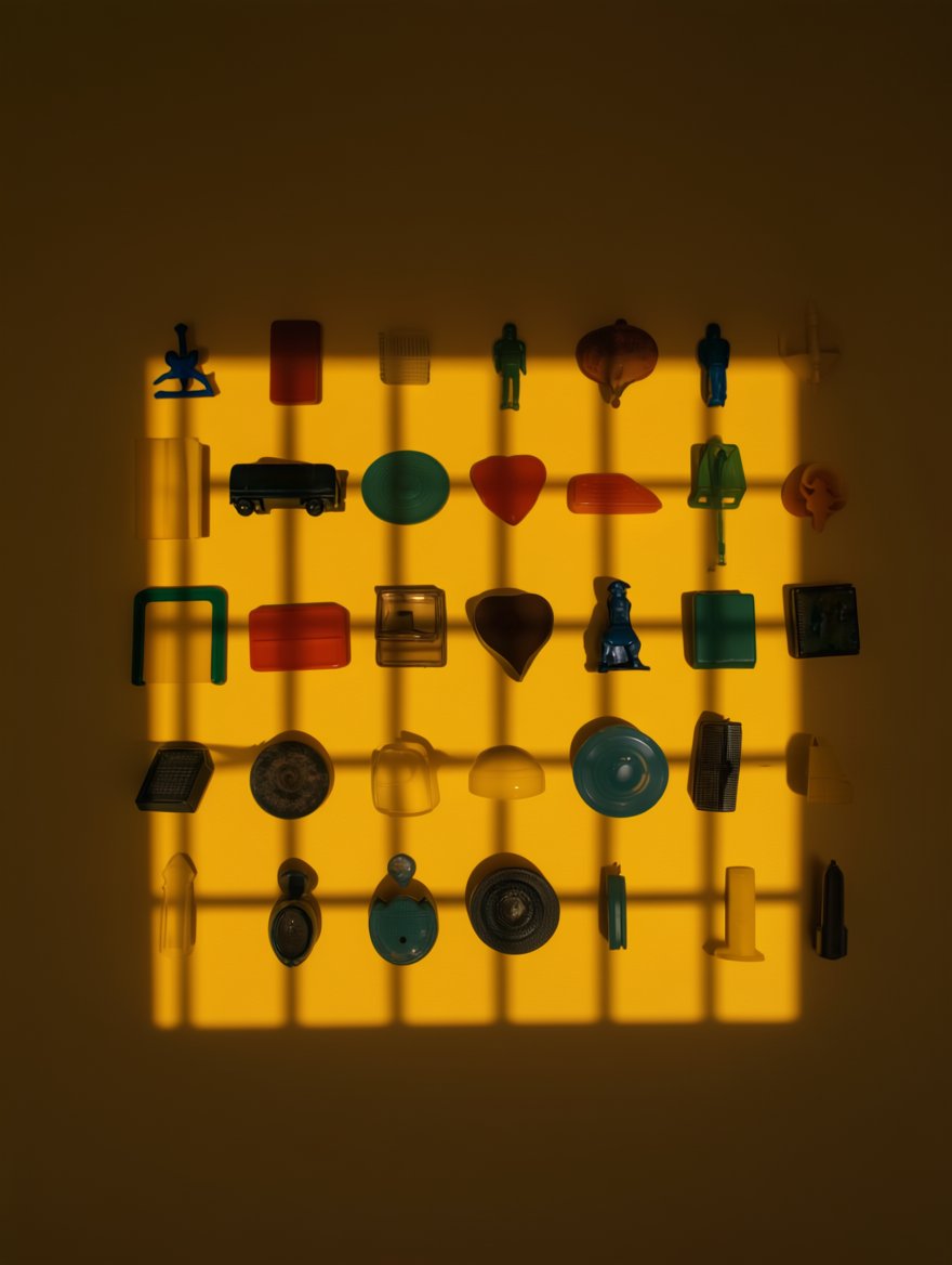 runwayframes's tweet image. A world of found objects from different cities