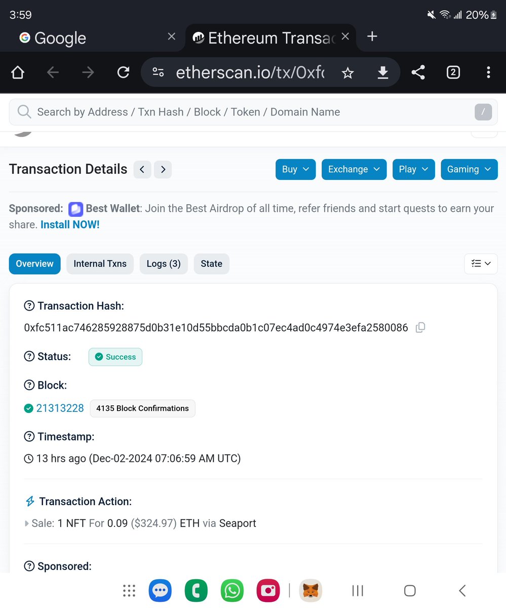 Hey <a href="/ensvision/">Vision.eth</a> <a href="/furyan_eth/">Furyan.eth 🦇🔊🛡️</a> any idea what's going on here? Sold 0x900.eth 14 hours ago, transaction went through but haven't seen funds arrive in ETH on my side yet...

Any help would be great. Thanks