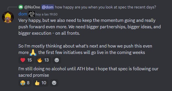 Salimasbegum's tweet photo. 🚀 Dominik "Dom" Schiener drops fresh #IOTA updates in a surprise mini-AMA on Discord! 💬
In a spontaneous Discord conversation, Dom, CEO of IOTA, was "gently cornered"😉 by the community. They eagerly fired off questions about the project’s latest developments and his recent trip to the U.S. Here’s what Dom revealed during this impromptu session:

1️⃣ "IOTA Rebased" is changing the game:
Dom shared that the upcoming IOTA Rebased has sparked renewed interest from key industry players, who now view IOTA as one of the most serious and reliable projects in the crypto space.

2️⃣ 2025 is set to be huge:
The team is working full-throttle on libraries, wallets, node software, and EVM integration. With rigorous testing and audits underway, everything is on track for a flawless launch early in 2025.

3️⃣ ENS for IOTA is on the radar:
When asked by a community member about the potential for ENS in IOTA, Dom confirmed it’s on the table after Rebased launches. This functionality could enable human-readable names for wallets and IoT devices, improving the ecosystem’s usability.

4️⃣ Global expansion plans are in full swing:
Dom highlighted IOTA’s growing footprint in Southeast Asia, the #UAE, and #Europe. He’s already scheduled to visit these regions soon to further strengthen the project’s global presence.

5️⃣ Breaking into major U.S. exchanges:
Dom acknowledged the challenges U.S. users face in acquiring IOTA and assured the community they’re actively working with major exchanges for post-Rebased listings. While he couldn’t name names due to confidentiality, he hinted these are key platforms in the market.

6️⃣ Strengthening the network with top-tier U.S. nodes:
Dom emphasized the importance of deploying validator nodes operated by reputable entities in the U.S. This, he explained, is critical for enhancing network security, trust, and staking opportunities.

7️⃣ Strategic partnerships are a priority:
Dom was clear: “This is the time to double down.” The focus remains on securing high-impact collaborations and executing bold ideas to position IOTA as a blockchain leader.

✨ What’s next for IOTA?

With a revolutionary 2025 launch, a global expansion strategy, and a firm push into U.S. markets, the future for IOTA looks brighter than ever. 💡🚀🚀🚀
@DomSchiener #IOTA #IOTArebased