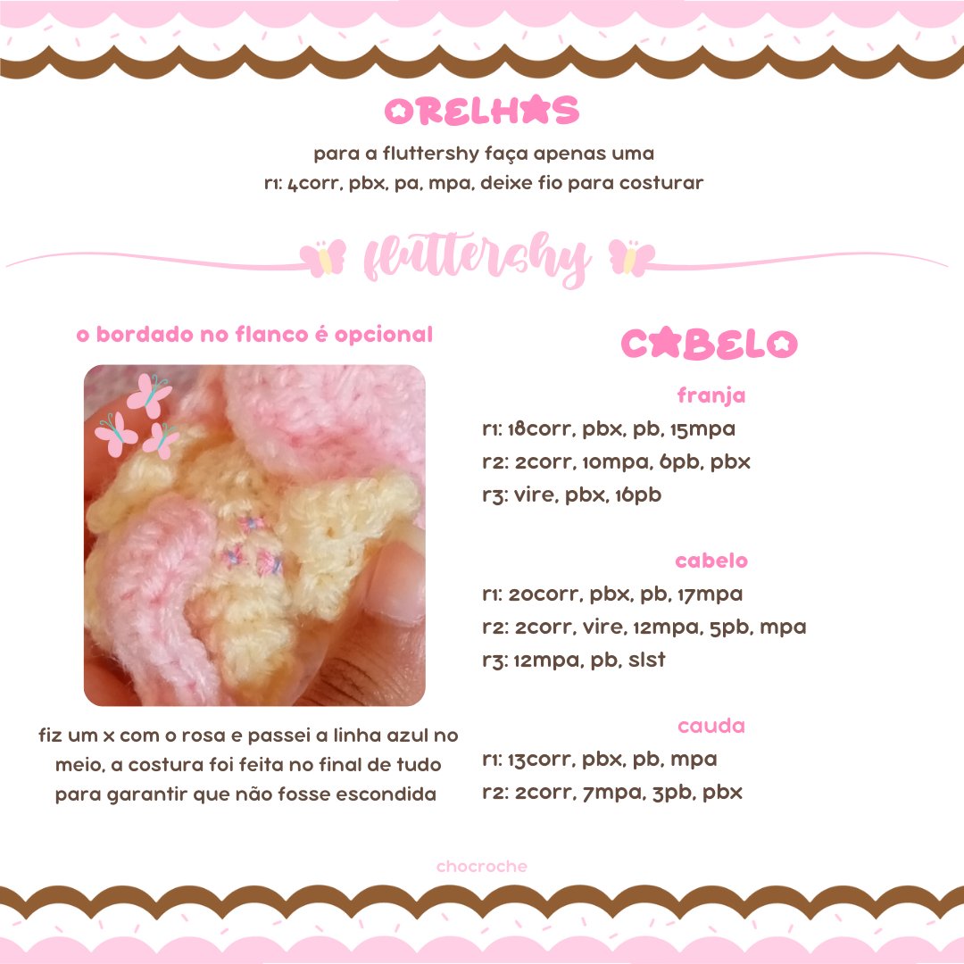 chocroche2's tweet photo. liberando receita grátis de chaveiros de my little pony!

caso reproduza não se esqueça de me marcar e dar os créditos!!! estou doida pra ver a criação de vocês 🍨

pt 1 https://t.co/1svboaBbDx