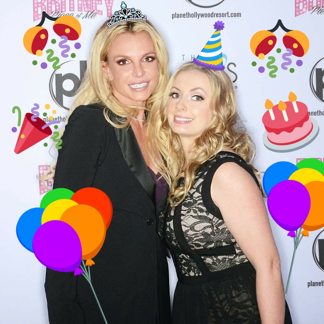 FitLikeBritney's tweet photo. Happy birthday, Britney Spears!! Love you so much.  💟 https://t.co/saXz4Fv9hy