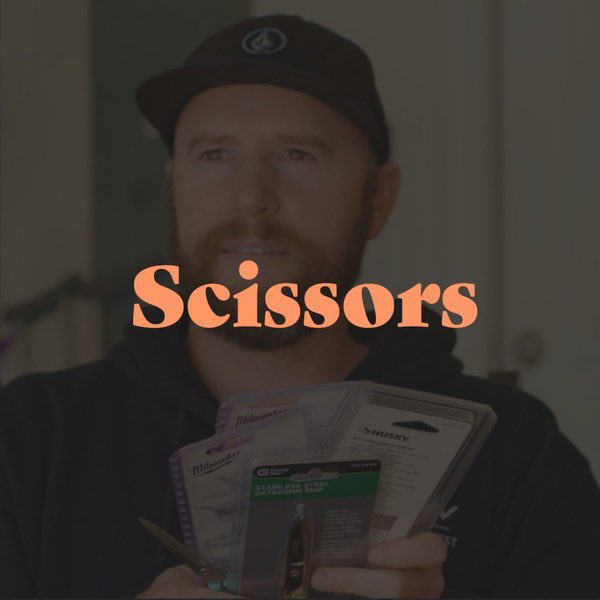 BrianJCogley's tweet photo. When it takes scissors to open scissors ✂️ https://t.co/csr6jaXScN https://t.co/A4RMro82sa