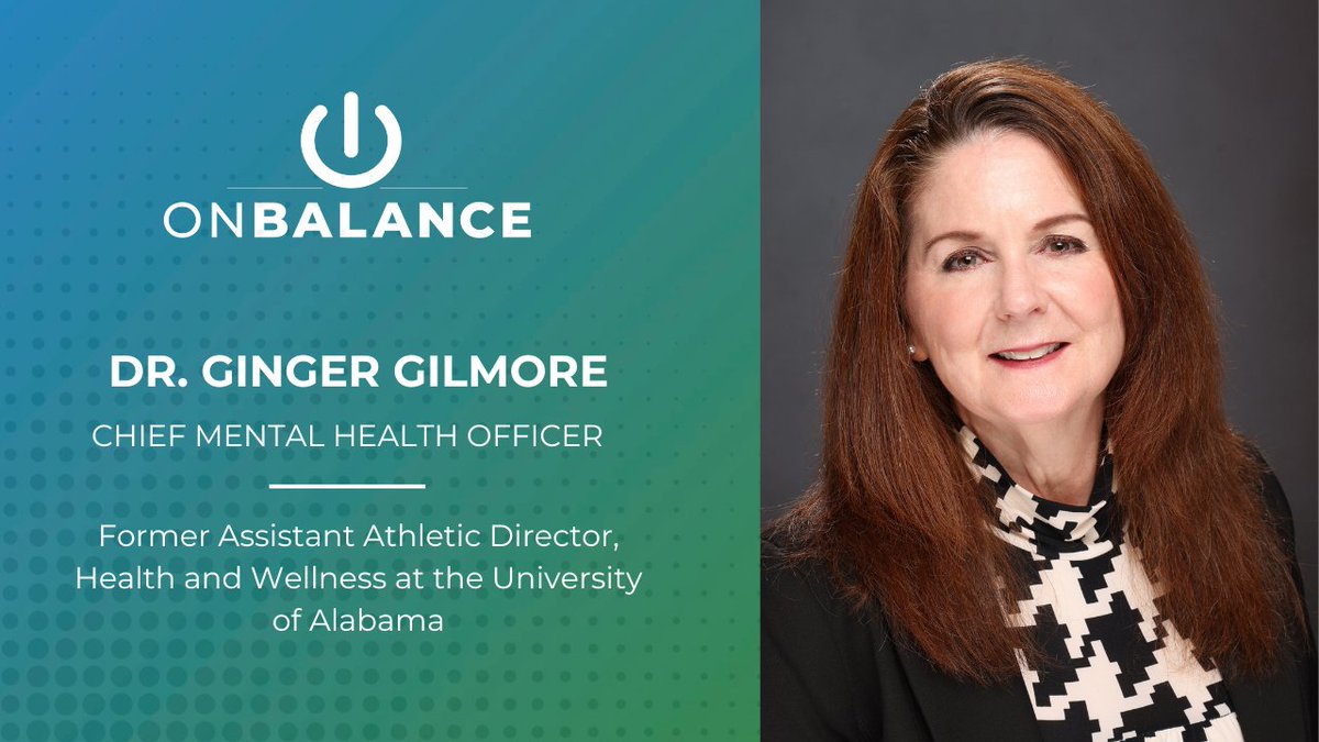 OnBalance (@athletesob) on Twitter photo Excited to announce <a href="/GingerGilmoreC1/">Ginger Gilmore Childress</a> is joining OnBalance as Chief Mental Health Officer. With nearly 30 years at <a href="/UofAlabama/">The University of Alabama</a>, leading their gold-standard mental health program, she brings invaluable expertise to the OnBalance team. Welcome, Ginger! Excited to announce <a href="/GingerGilmoreC1/">Ginger Gilmore Childress</a> is joining OnBalance as Chief Mental Health Officer. With nearly 30 years at <a href="/UofAlabama/">The University of Alabama</a>, leading their gold-standard mental health program, she brings invaluable expertise to the OnBalance team. Welcome, Ginger!