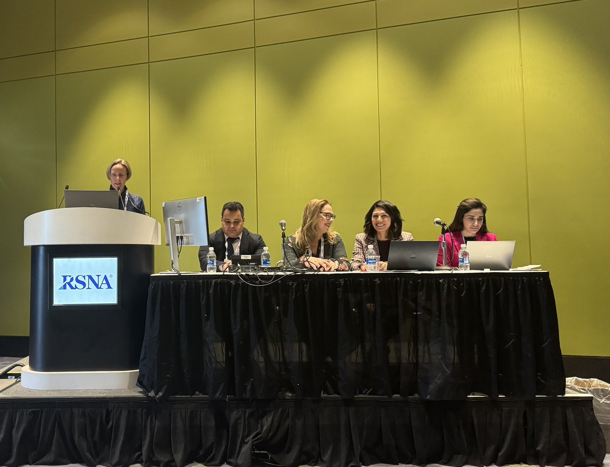 Great breast oncology session <a href="/RSNA/">RSNA</a> 2024