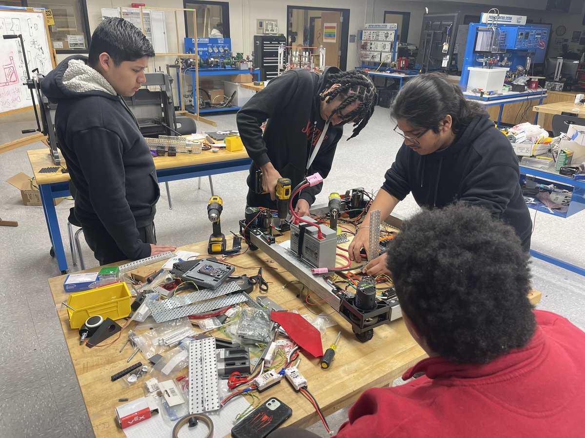 Donald G. Prier, PhD (@drsciphi) on Twitter photo The birth of a new <a href="/FIRSTinTexas/">FIRST in Texas</a> FRC swerve drive robot! These <a href="/CarverHS_AISD/">G.W. Carver HS</a> P-Tech guys worked nonstop today under the guidance of current <a href="/Stanford/">Stanford University</a> student <a href="/the_SRoseprier/">Sydney Prier</a>, <a href="/Eisenhower_AISD/">Eisenhower Senior IB World School</a> <a href="/AldineISD/">Aldine ISD</a> Alumni! Today was a great day! The birth of a new <a href="/FIRSTinTexas/">FIRST in Texas</a> FRC swerve drive robot! These <a href="/CarverHS_AISD/">G.W. Carver HS</a> P-Tech guys worked nonstop today under the guidance of current <a href="/Stanford/">Stanford University</a> student <a href="/the_SRoseprier/">Sydney Prier</a>, <a href="/Eisenhower_AISD/">Eisenhower Senior IB World School</a> <a href="/AldineISD/">Aldine ISD</a> Alumni! Today was a great day!