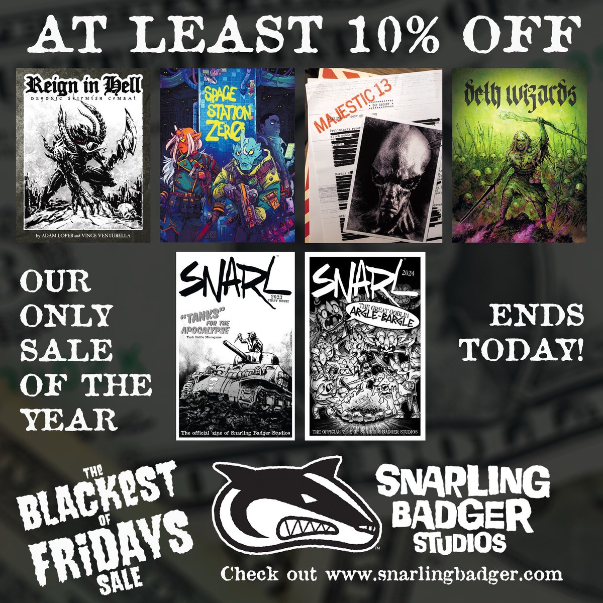 Snarling Badger Studios tweet media