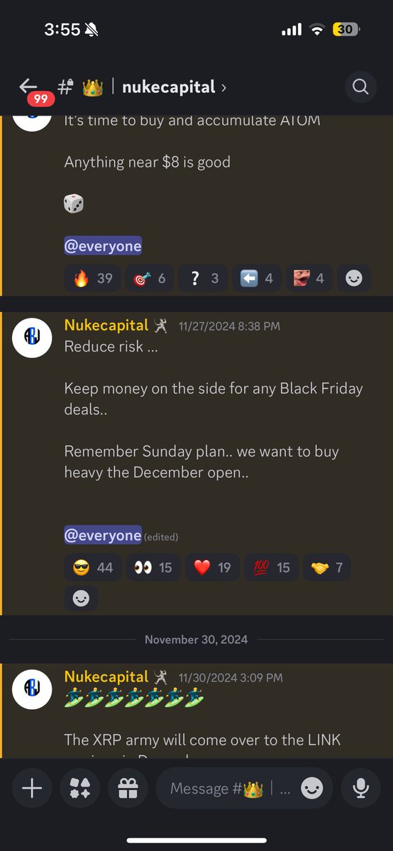 NukeCapital's tweet image. I have a discord and it’s where I reduce the noise and say exactly what I’m doing for the weeks ahead.. I still use X to connect with old friends who gave me a chance when I first started.. Join me if you liked my link/ btc call.. 

$BTC $Link

discord.gg/nukecapital