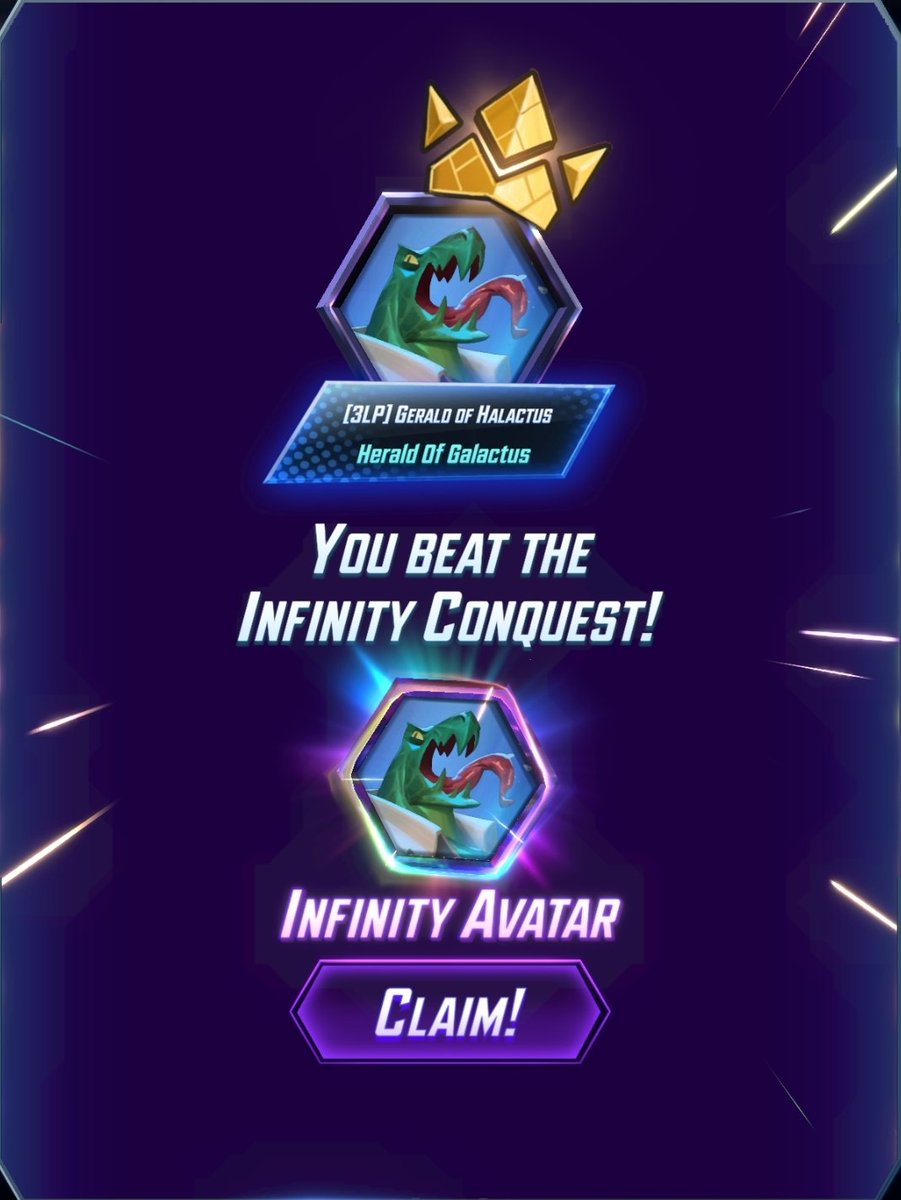 GuyFromTomorrow's tweet image. Monthly @MARVELSNAP update:

Got to #6 global #2 Americas on the Deadpool Diner leaderboard and converted 1-out-of-1 infinity conquest with the Wiccan Thanos list from @snapjudgecast vid. Loving it dearly.