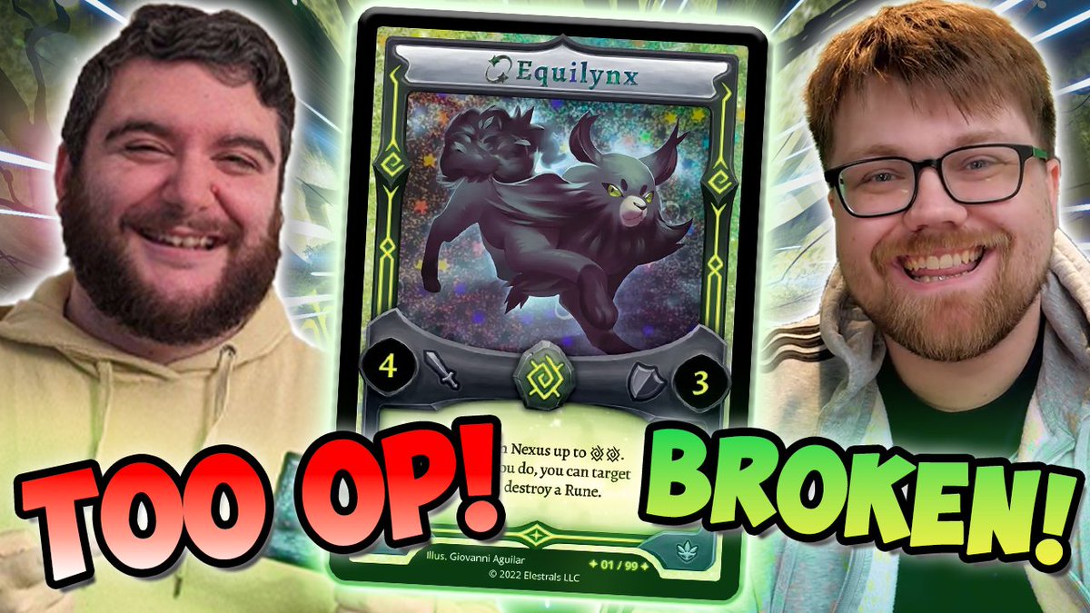 Elestronauts (@elestronauts) on Twitter photo THEY CAN'T KEEP GETTING AWAY WITH IT!!!
This deck is genuinely SO STRONG, but why? <a href="/soldier_bean/">Bean Soldier TV</a> & <a href="/TrishulaTTV/">Mike Thomas</a> go over the deck they piloted to a 1st place finish at <a href="/MBTElestrals/">MBT ๐ซ Elestrals</a>' tournament on Saturday AND 2nd place at the official Elestrals tournament on Sunday
(link in des.) THEY CAN'T KEEP GETTING AWAY WITH IT!!!
This deck is genuinely SO STRONG, but why? <a href="/soldier_bean/">Bean Soldier TV</a> & <a href="/TrishulaTTV/">Mike Thomas</a> go over the deck they piloted to a 1st place finish at <a href="/MBTElestrals/">MBT ๐ซ Elestrals</a>' tournament on Saturday AND 2nd place at the official Elestrals tournament on Sunday
(link in des.)