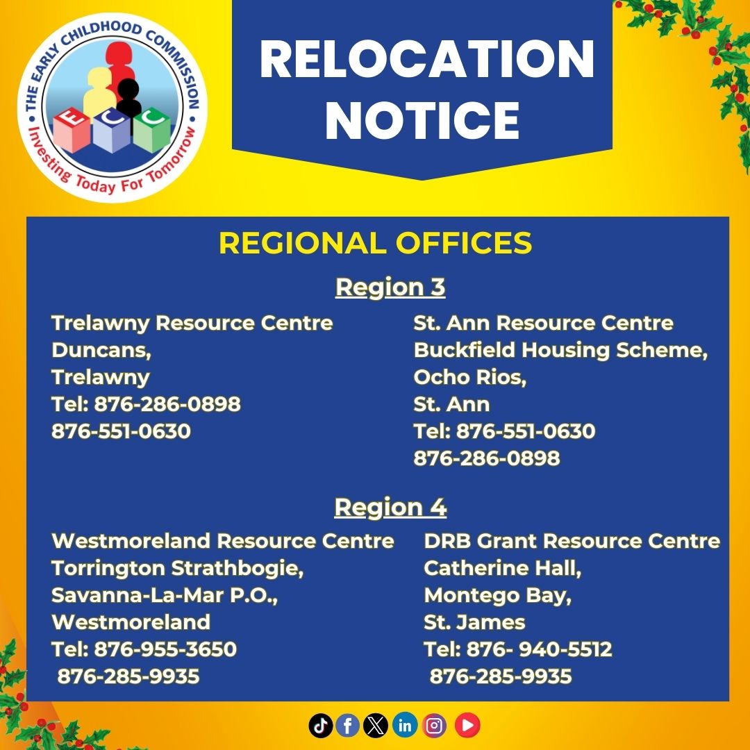 Early Childhood Commission tweet media