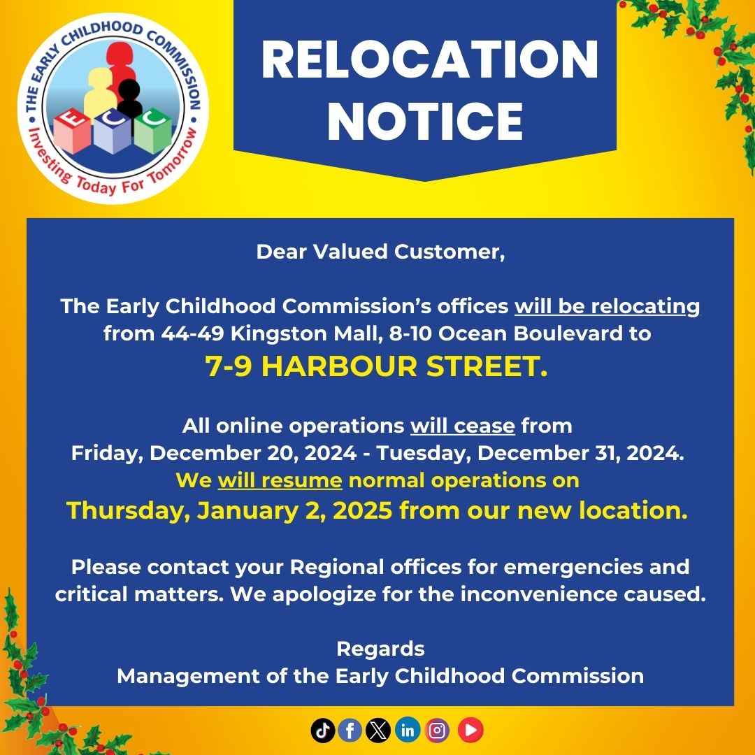 Early Childhood Commission tweet media