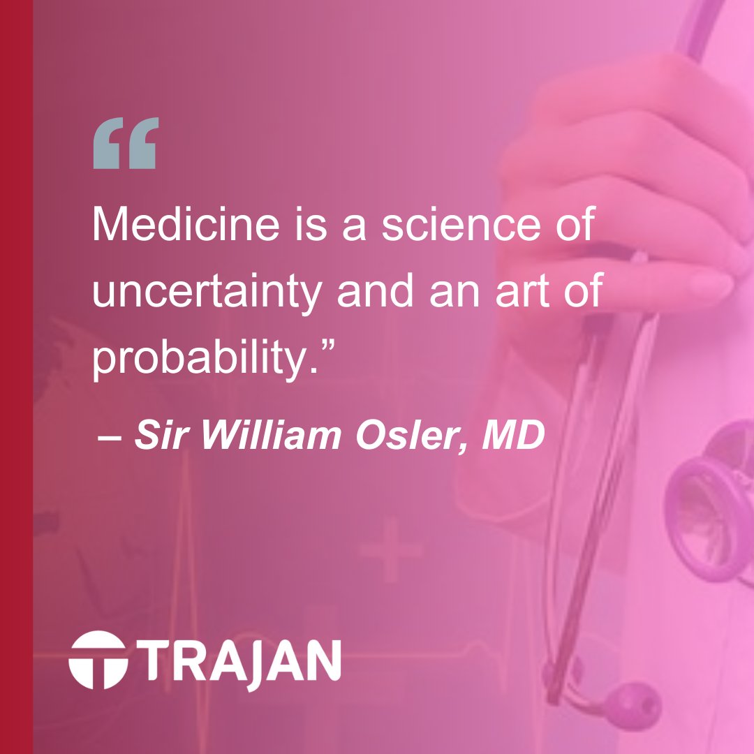 "Medicine is a science of uncertainty and an art of probability." 
-- Sir William Osler, MD
#InspirationalQuote #Inspirational #Inspiration #Science #Medicine #Healthcare