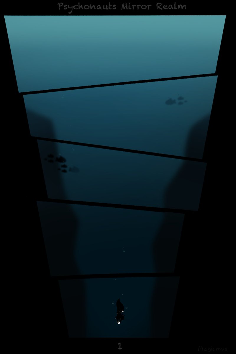 magicmvx's tweet image. Psychonauts Mirror Realm cover and pages 1-2.
(Most likely comic is sent fully to Tumblr)
#Psychonauts #Psychonauts2 #AU #comic #alternativeuniverse