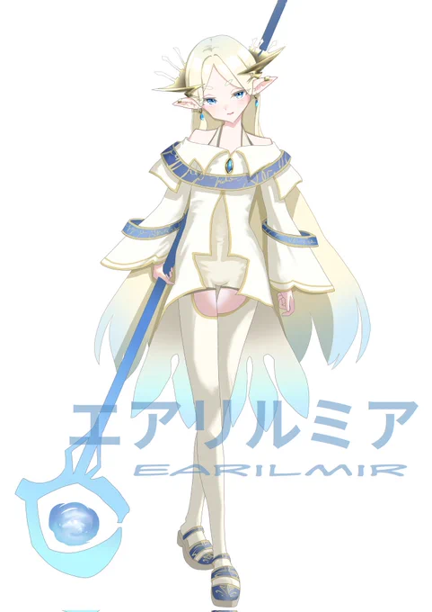 #5 エアリルミア(earilmir) #oc #うちの子 #Bugbadart 