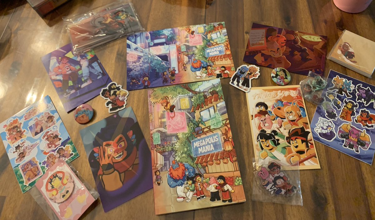 IT CAME!! TY SM TO <a href="/LMKFanzine/">Megapolis Mania 🎆</a> AND EVERYONE WHO WORKED ON THE ZINE!!!