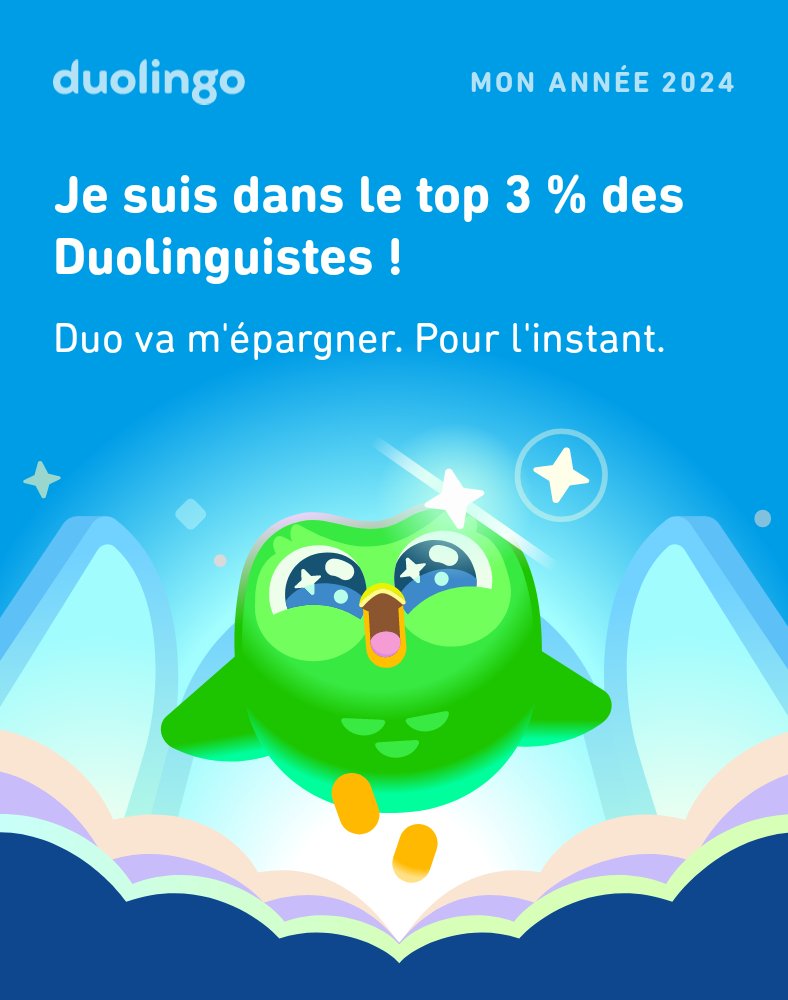 Duo va-t-il t'épargner cette année ? #Duolingo365