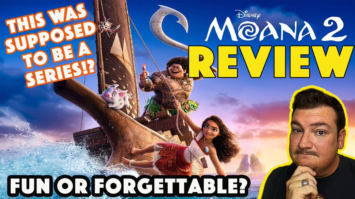 maallen11's tweet photo. Holidays had me a little behind but here are my thoughts on #Moana2 

https://t.co/Rsjmqbbfar https://t.co/A8RJ8wWnVl