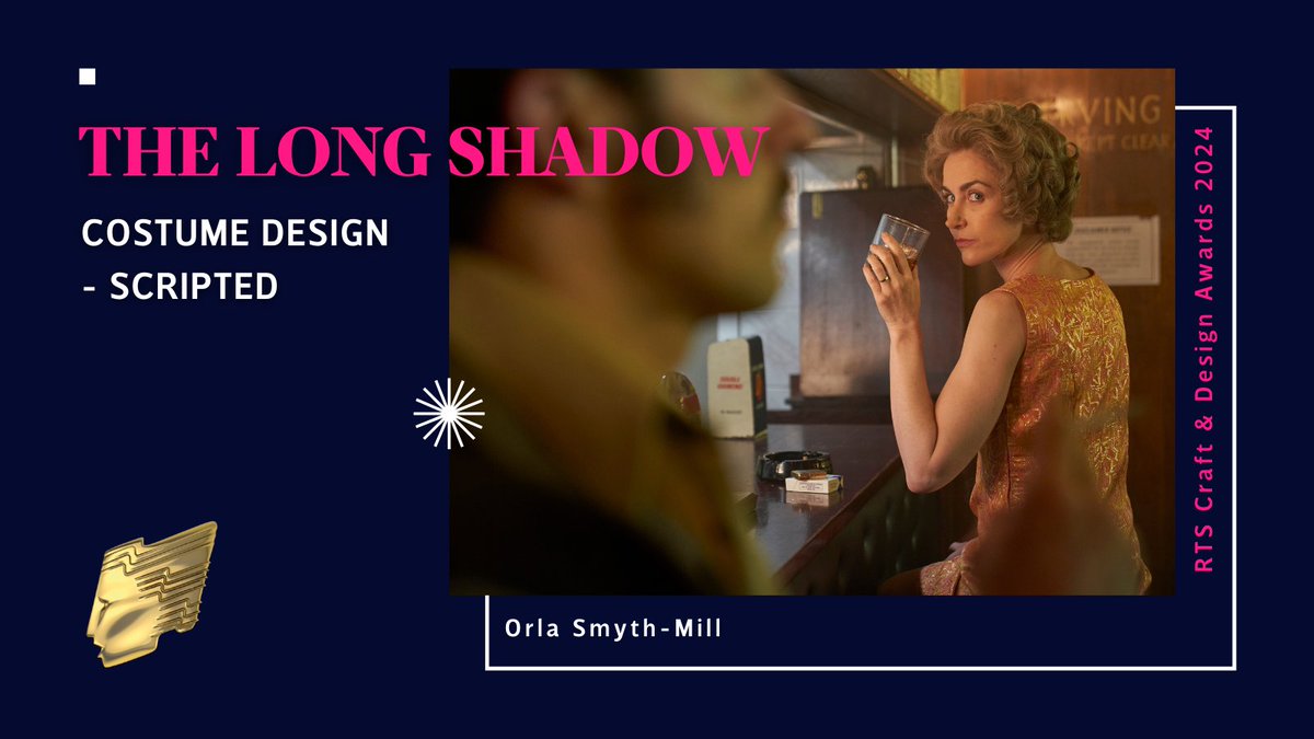Royal Television Society (@rts_media) on Twitter photo Orla Smyth-Mill goes home with the award for Costume Design – Scripted. Her work on The Long Shadow, a <a href="/NewPicturesLtd/">New Pictures</a> production for ITV1, featured impeccable research which brought characters to life, according to the jurors #RTSAwards Orla Smyth-Mill goes home with the award for Costume Design – Scripted. Her work on The Long Shadow, a <a href="/NewPicturesLtd/">New Pictures</a> production for ITV1, featured impeccable research which brought characters to life, according to the jurors #RTSAwards