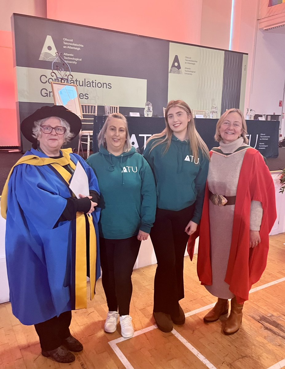 An amazing day <a href="/atu_ie/">Atlantic Technological University</a> <a href="/ATU_Mayo/">ATU Mayo</a> <a href="/ATUMEarlychild/">ATUMayo_EarlyChildhood</a> for the conferring of an honorary Doctorate to @Mary Robinson <a href="/MaryRobinsonCtr/">Mary Robinson Centre</a> exhibition of <a href="/Leargas/">Léargas</a> <a href="/EUErasmusPlus/">Erasmus+</a> project WAISP <a href="/AdrijanaVJ/">Adrijana VJ</a>  University of Zagreb