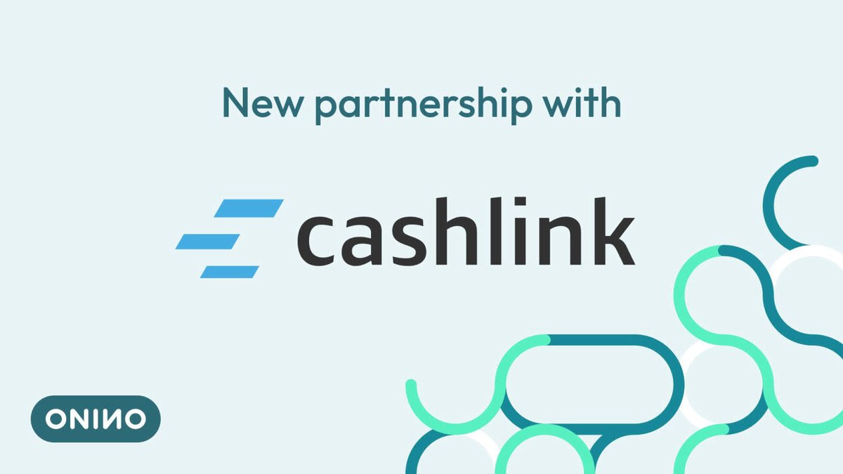 📢We're pleased to announce a new partnership with Cashlink! 🚨

Through this partnership, ONINO will be able to issue eWpG &amp; MiCAR compliant tokenized securities throughout Europe and various other regions. 

This directly allows ONINO to standardize the issuance of:

1⃣-