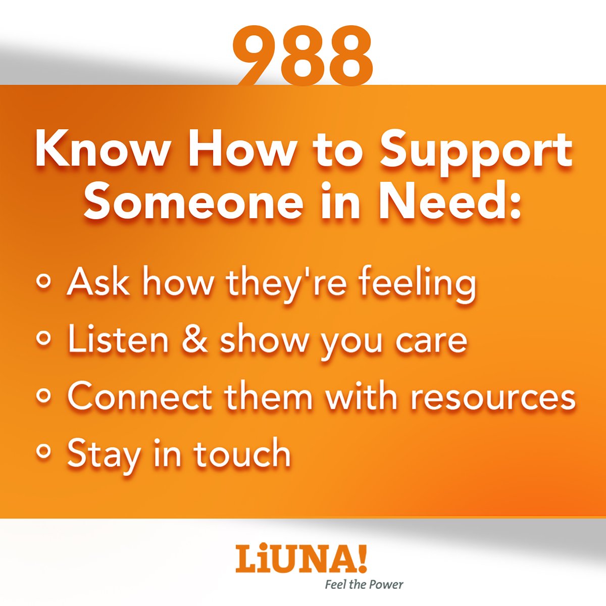 LIUNAmidwest's tweet photo. How can you make a difference in suicide prevention? If you or someone you know is struggling, there’s support. Call the #988Lifeline to connect with someone &amp; receive emotional support, text 988 or chat at https://t.co/qarStrCT7l 24/7 &amp; https://t.co/8tQHplI3qB https://t.co/9pd1EY0RiL