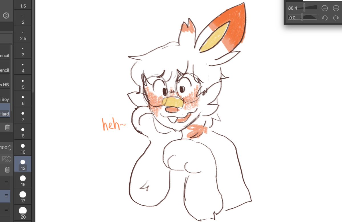 Hehe wonky face tweet media
