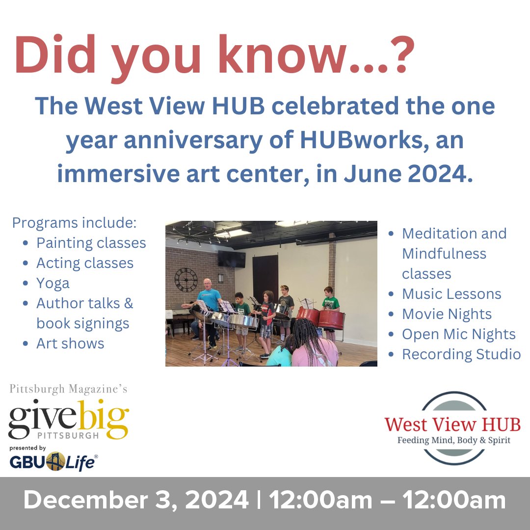 West View Hub tweet media