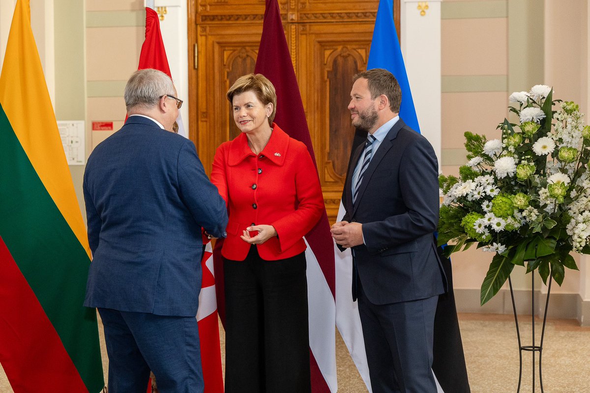 At the Canada-Baltic 3+1 meeting, Minister Joly reaffirmed Canada’s strong commitment to Euro-Atlantic security and #NATO.