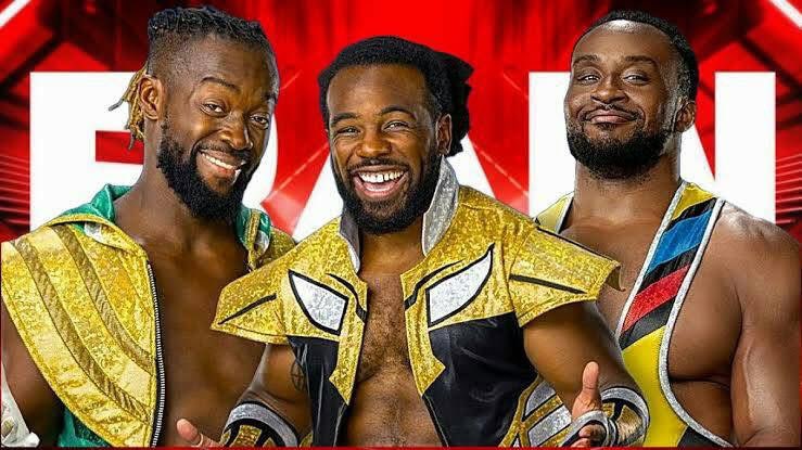 DJALL_REDDY's tweet photo. Awwwwwwww Everett Washingtonnnnnnnn DONT YOU DARE BE SOUR , CLAP for 10 YEARS of These Guys and FEEEEELLLL THEEE POWERRRRR
#NEWDAYROCKS #10th_Anniversary 
#WWERaw @TrueKofi @AustinCreedWins @WWEBigE #BootyOs #PowerofPositivity #WhoWhoWhoWho #PancakePower https://t.co/qHL1DVEIs2