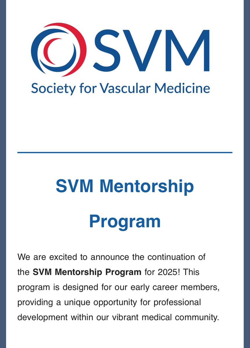 Society for Vascular Medicine | SVM tweet media