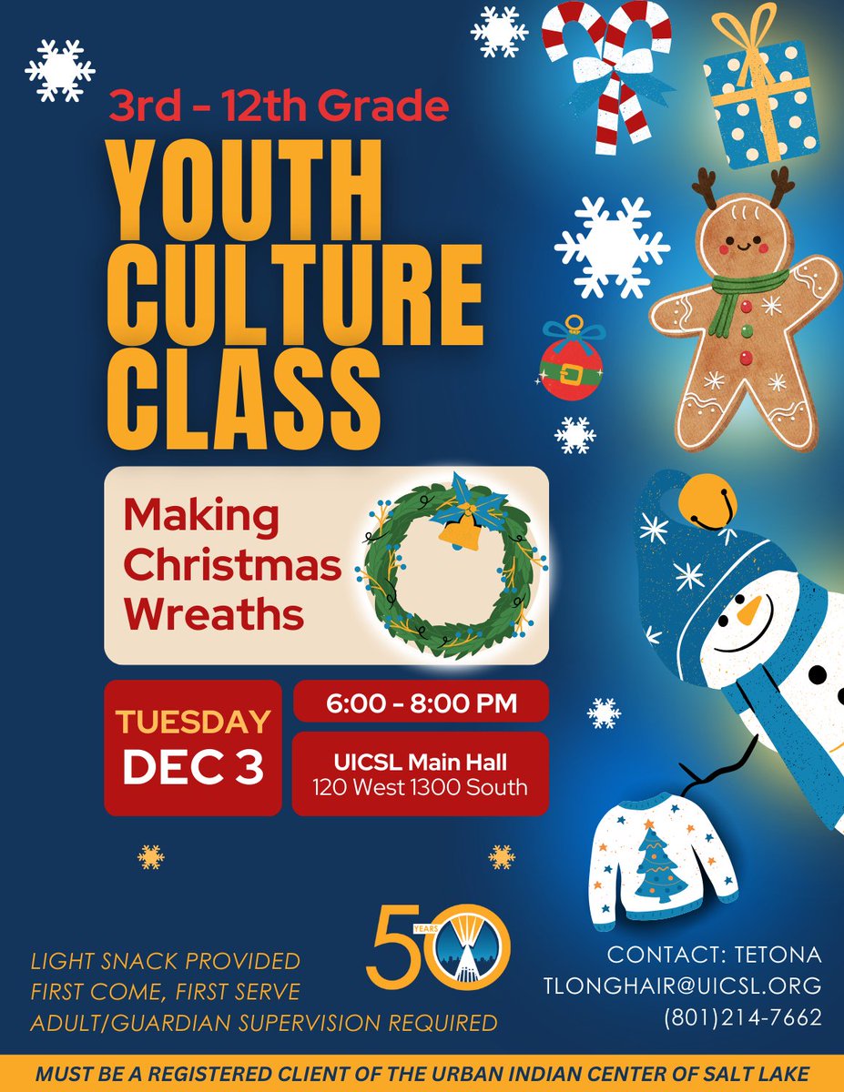 UICSaltLake's tweet image. We're sponsoring the U of U Native Excellence &amp;amp; Community Engagement for the Native Winter Arts Market &amp;amp; Social Dance!

🕙 Market: 10 AM
💃🏽 Social Dance: 5 PM (w/ Fawn Woods)

Come shop, dance, &amp;amp; support Native artists! #NativeExcellence #SupportIndigenousArtists #CommunityStrong