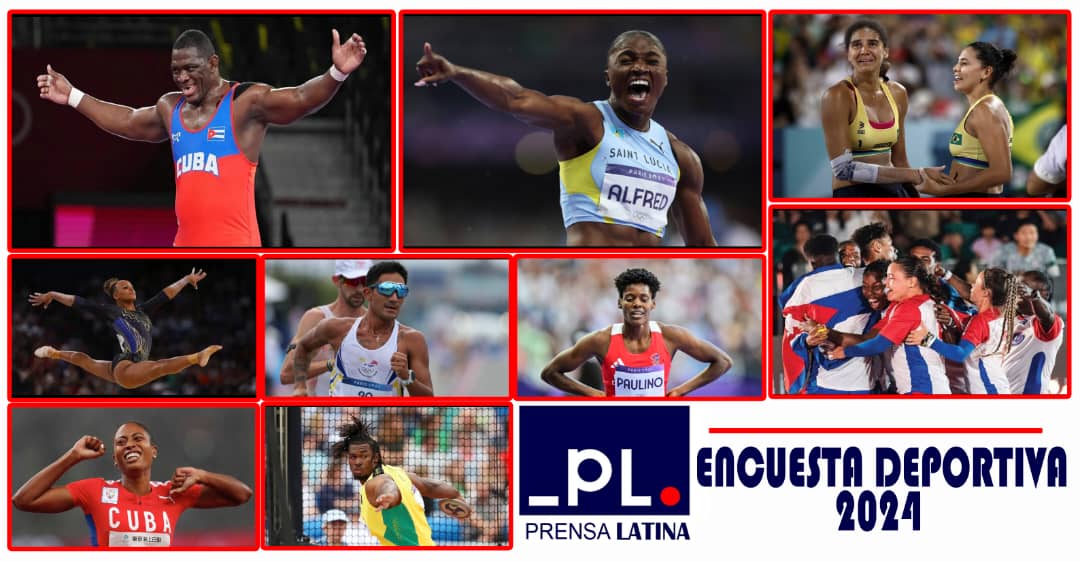 🏃🏿|| El velocista jamaicano 🇯🇲 Usain Bolt resulta el máximo ganador del premio al Mejor deportista latinoamericano y caribeño, en la tradicional Encuesta Anual de Prensa Latina, que abrió el telón de su edición 60.
👉 Más en #PrensaLatina
🔗prensa-latina.cu/2024/12/01/gan…