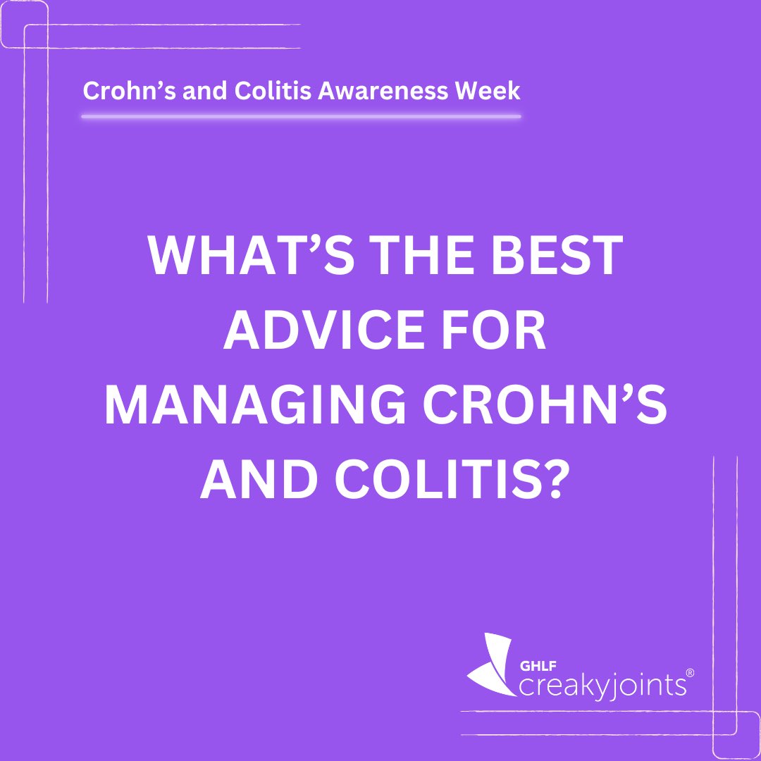 Let's come together as a community this #CCAwarenessWeek and drop your best advice in the comments! 
#IBDVisible #CronhnsAndColitisAwarenessWeek
