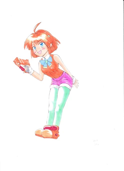 以前描いたの 
