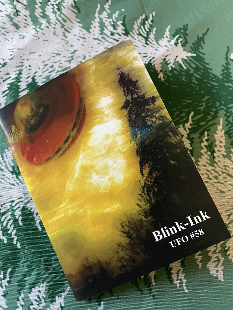Excited to get my copy of Blink-Ink, which includes my 50 word story about UFOs.