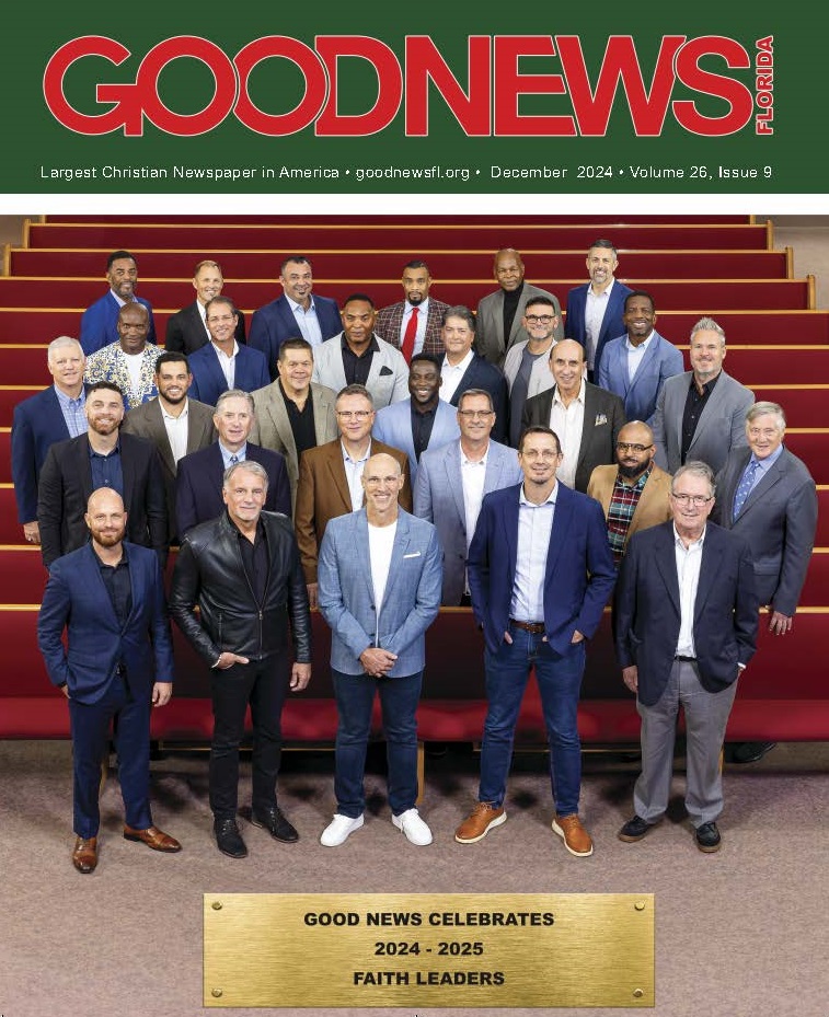 Meet the Senior Leaders spreading hope and joy in our community year round! Join them this Christmas to celebrate the true meaning of the season - our Savior's birth. See pages 29-44 at digital.goodnewsfl.org/2024/december/…
