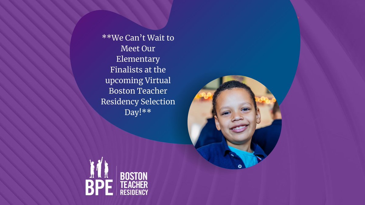 This week, the Boston Teacher Residency will hold its first selection day for the 23rd cohort! The day will focus on talented elementary finalists, a crucial step for identifying future educators in Boston.

#FutureEducators #BostonTeacherResidency