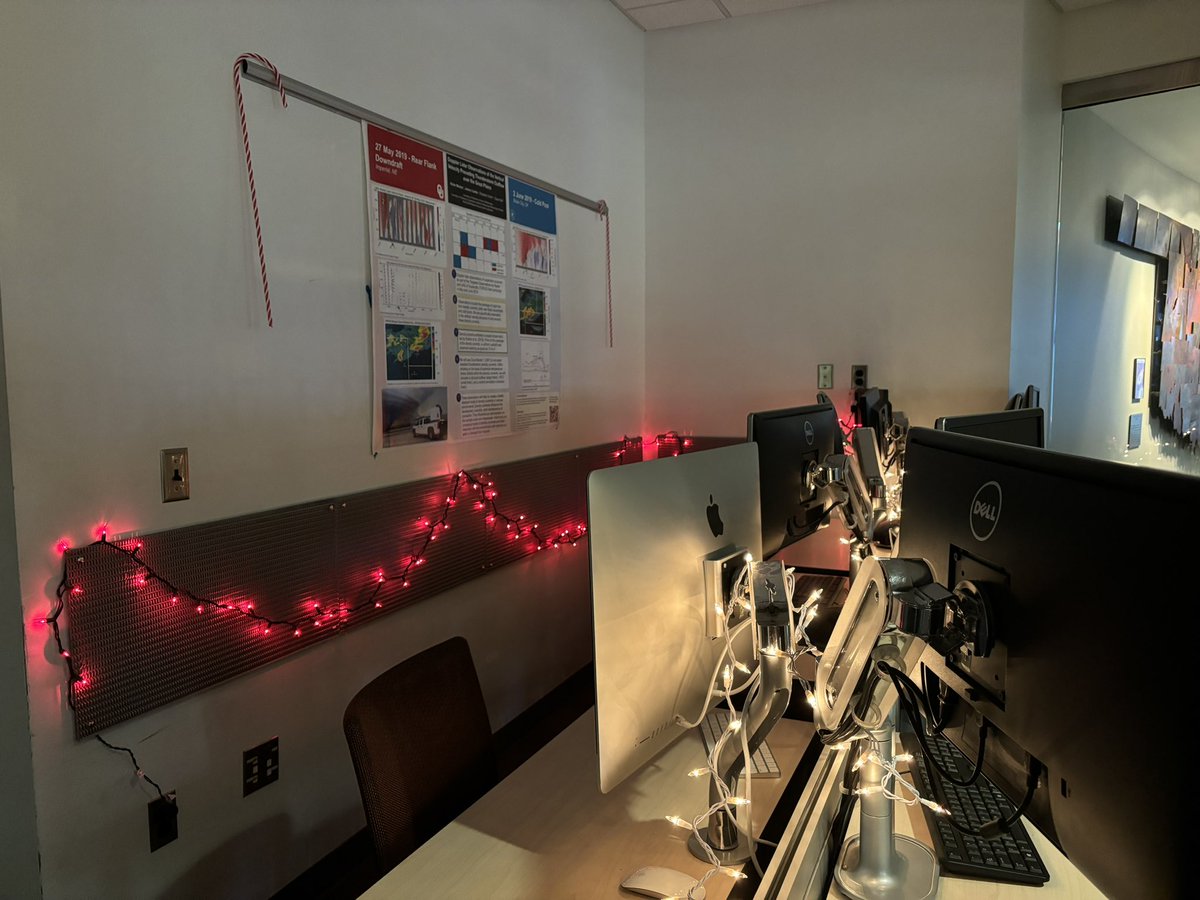 Happy holidays from OWL! Our lab space is now decorated for the season as we head into our last week of shifts before winter break! 🦉🎄