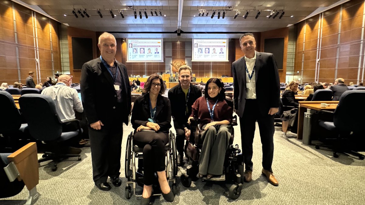 Canada is here 🇨🇦 Proud to be representing alongside the incredible leadership pushing boundaries on disability inclusion in air travel ✈️#RightsOnFlights