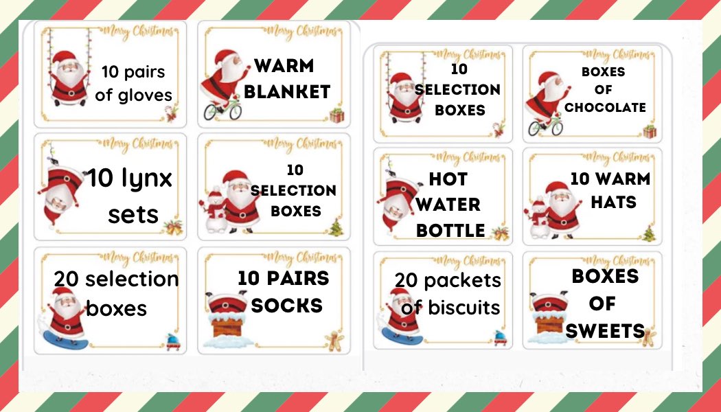 We are looking to see if anyone can support with our Christmas gift tag appeal this year. #oldhamhour any help is greatly appreciated!